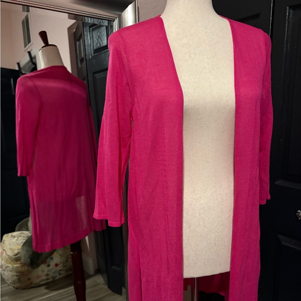 Chico's Fuchsia Knit Top